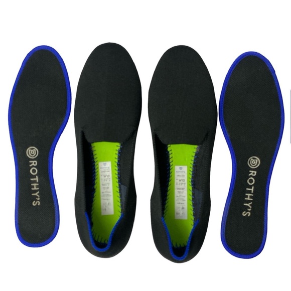 Rothy’s The Lounge Loafer In Black Solid Women’s Size 10 - Picture 10 of 12